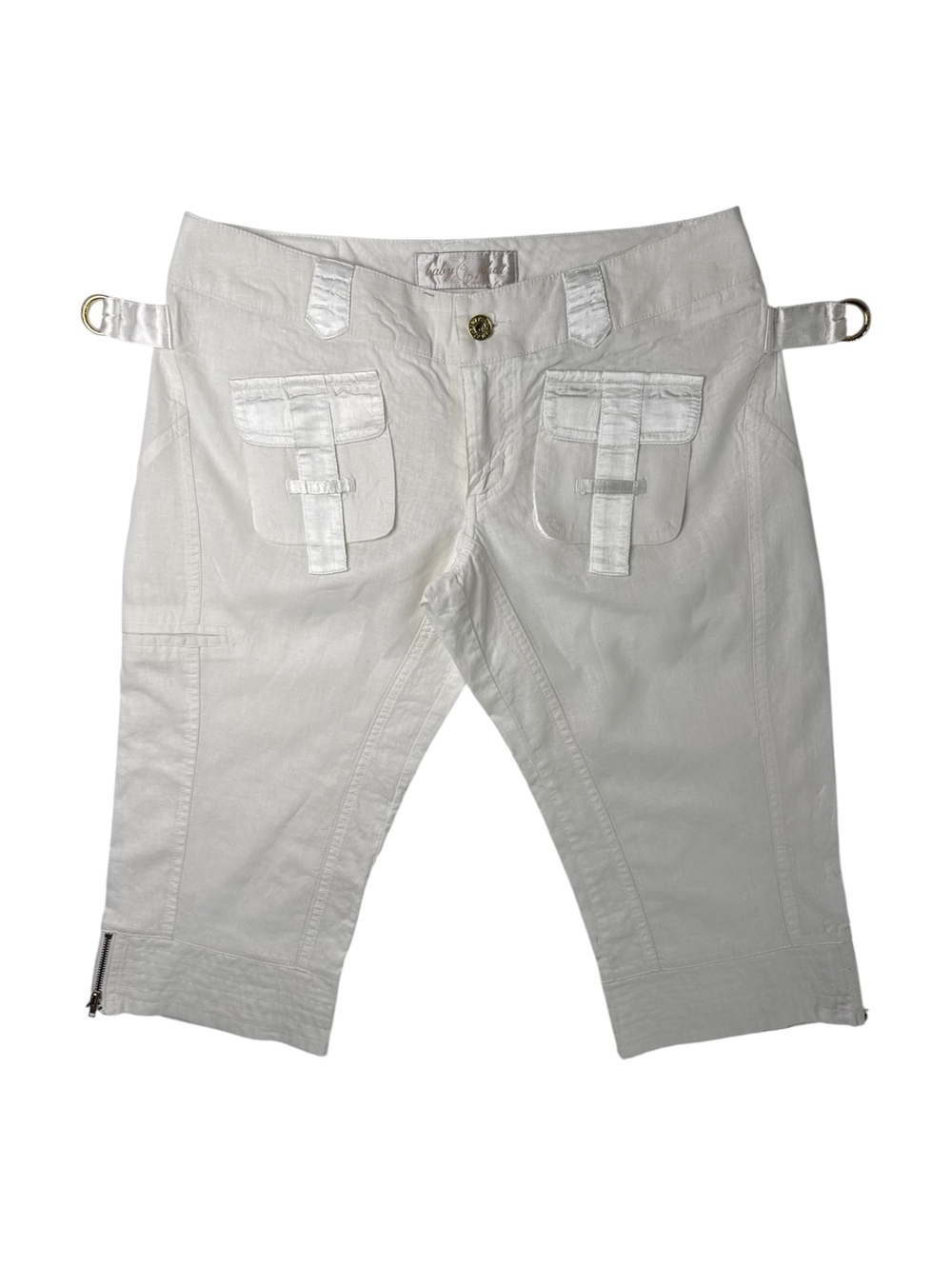 Baby Phat White Capri Pants